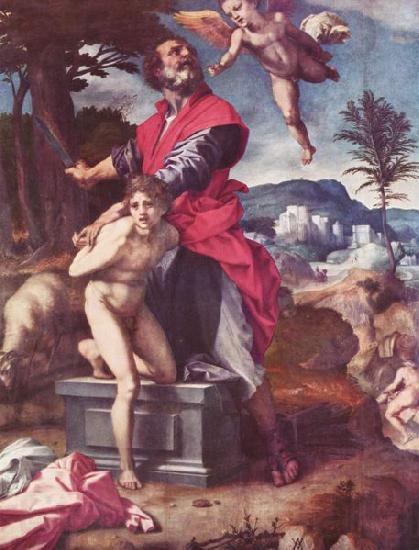 Andrea del Sarto Opferung Isaaks Spain oil painting art